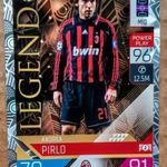 Andrea Pirlo AC Milan Legend focis kártya Topps Match Attax Champions League & Europa League 2023 fotó