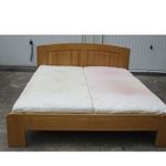 Bükkfa ágy franciaágy matraccal 160x200cm fotó