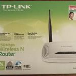 TP LINK 150 Mbps vezeték nélküli router fotó
