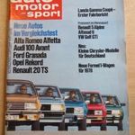 Auto Motor und Sport - Heft 26 21. Dezember 1977 fotó