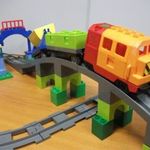 Lego Duplo Luxus Vonatszerelvény 10508 (katalógussal) (Szervízünk által bevizsgált vonat) fotó