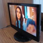 SEG Alaska LCD tv 19" ( 48cm ) Lapos HDMI televízió monitor távirányítóval fotó