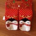 Vadonatúj 38-41 thermo karácsonyi zokni fotó