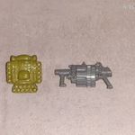 G.I.Joe, GI Joe Vintage - HARDBALL (v1) MULTI-SHOT GRENADIER (1988) Backpack + Grenade Launcher fotó