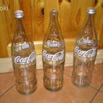 Coca Cola üvegek régebbi retró darabok 1 literes ár/db fotó