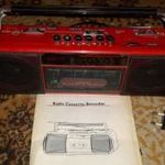 Silver retro rádió, működőképes, kontaktos fotó