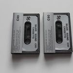 kazetta magnókazetta 2db no name Silver Sound C90 perces használt tok nélkül fotó