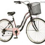 Explorer Cherry Blossom városi kerékpár Fekete fotó