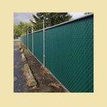 Monivel 2m x 10m árnyékoló háló hdpe belátásgátló kerítés álcaháló 98% 200g/m2 zöld 2x10m fotó
