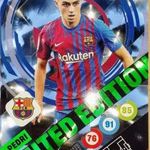 Pedri Barcelona Limited Edition focis kártya Panini Top Class 2022 fotó