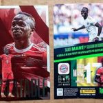 Sadio Mané Bayern München Unbeatable focis kártya Panini Top Class 2023 fotó