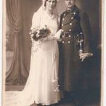 M. kir. csendőrség, csendőr esküvői fotója, Nagykáta fotó