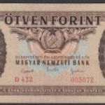 50 Forint 1951 aUNC fotó