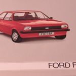 Ford Fiesta Mk. I. 3 db gyári prospektusa. Ötvenéves prospektus szett 177b fotó