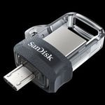 Sandisk 128GB Ultra Dual Drive M3.0 Black 00173386 Kiegészítő, Kellék USB Flash RAM fotó