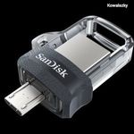 Sandisk 256GB Ultra Dual Drive M3.0 Black SDDD3-256G-G46 fotó