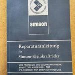 Simson S 50, KR 51 és SR 4- javítási könyv fotó