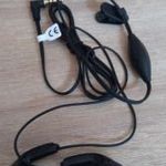 ÚJ univerzális classic vezetékes fülhallgató SZTEREO headset HS-47 kompatibilis fekete fotó