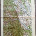 4447 PIATRA, Békás szoros, Gyimesbükk térkép (Középlok, Felsőlok, Bálványos ) katonai térkép 1915 fotó