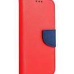 Fancy Samsung Galaxy A55 5G flip tok, piros-kék - Fancy flip fotó