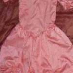 koszorús lány ruha 6 év 116 cm rózsaszín barack h: 80 cm mb: 63 cm fotó