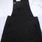 fekete anyagában nyomott mintás kantáros szoknya 4-5 év / 104-110 cm George fotó