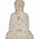 Dekoratív kerti figura Buddha Polyresin 22, 5 x 40, 5 x 27 cm (2 egység) MOST 56607 HELYETT 38577 Ft-é fotó