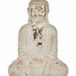 Dekoratív kerti figura Buddha Polyresin 17 x 37 x 26 cm (4 egység) MOST 61905 HELYETT 48705 Ft-ért! fotó