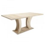 BEL-DM fa asztallapos étkezőasztal 170+40x90 fotó