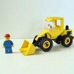 Lego 6658, Legoland, Classic Town, Bulldozer, homlokrakodó fotó