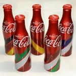 Coca-Cola alu palack 5 db UEFA Euro 2016 Coca Cola alumínium fém fotó
