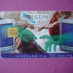 telefonkártya, MATÁV ISDN fotó
