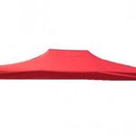 3x4, 5 piros tetőponyva sátortető sátorponyva ponyva kerti pavilonhoz fotó