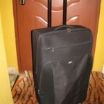 Samsonite gurulós bőrönd 73x44x25, gyönyörű, elegáns, 2 görgős, dupla belül, eredeti ár töredéke fotó
