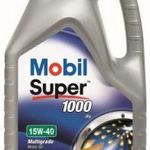 Mobil Super 1000 X1 15W40 5L (MSU4) ;Br. kisker egységár: 4 789 Ft/l fotó