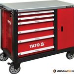 YATO Szerszámkocsi (YT-09002) - 6+1 fiókos/üres fotó