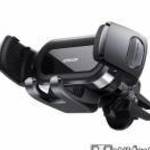 JOYROOM autós / gépkocsi telefontartó - FEKETE - szellőzőrácsra rögzíthető, 360°-ban forgatható, 4.7 fotó