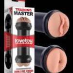 Training Master Double Side Stroker Pussy and Anus Flesh - Lovetoy fotó