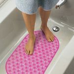 Fürdőszobai zuhanyzó zuhanytálca kád csúszásgátló betét antibakteriális 68 x 37, 5 cm fotó