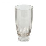 Platinum - Átlátszó szürke long-drinkes pohár fotó