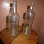 Különleges üvegpalack pár fotó