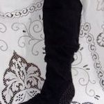 " Graceland" DIVATOS , cipzáros női csizma női térd csizma 41-s meret fotó