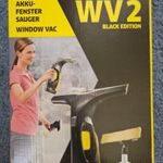 Kärcher WV2 black edition akkumulátoros ablaktisztító bontatlan új fotó