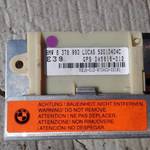 BMW 5 E39 ALARM ECU MODUL 8376993 LUCAS 52010404D GPS DA5816-012 fotó