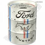 Retró Fém Persely - Olajos hordó - Ford Mustang fotó