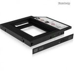 Raidsonic IcyBox IB-AC640 2, 5" HDD/SSD Notebook extension (9, 5mm) Slim Black fotó