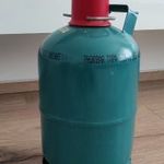 PB gázpalack 5 kg újratölthető biztonsági szelepes fotó