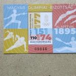 2020. 125 éves a Magyar Olimpiai Bizottág blokk **Né+20% fotó