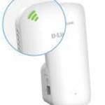 D-LINK Wireless Range Extender Dual Band AX1800, DAP-X1860/E fotó