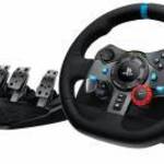 Logitech G29 Driving Force, PlayStation 5, PlayStation 4, PC, Fekete, Kormány szett fotó